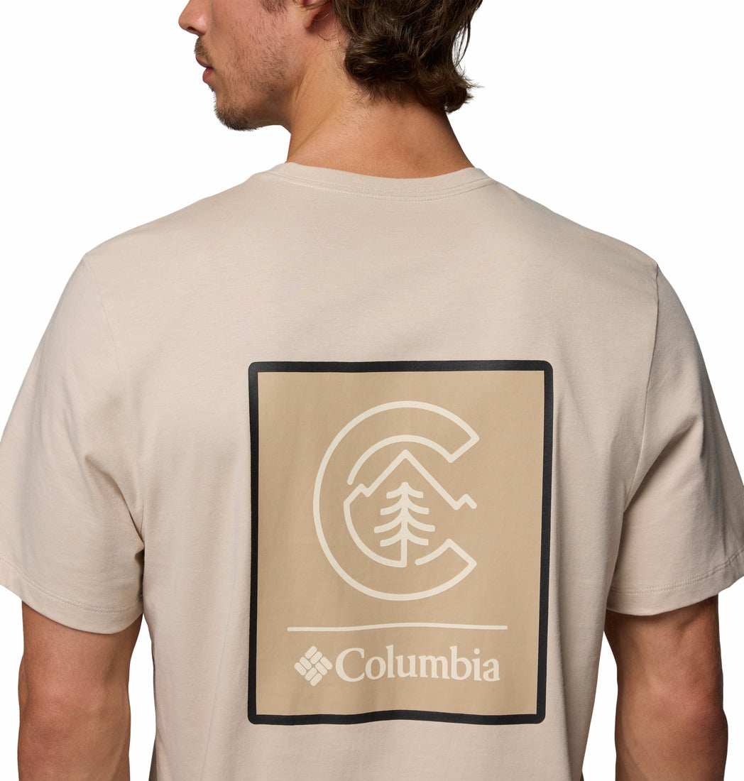 Camiseta Csc Logo Back Tee Hombre