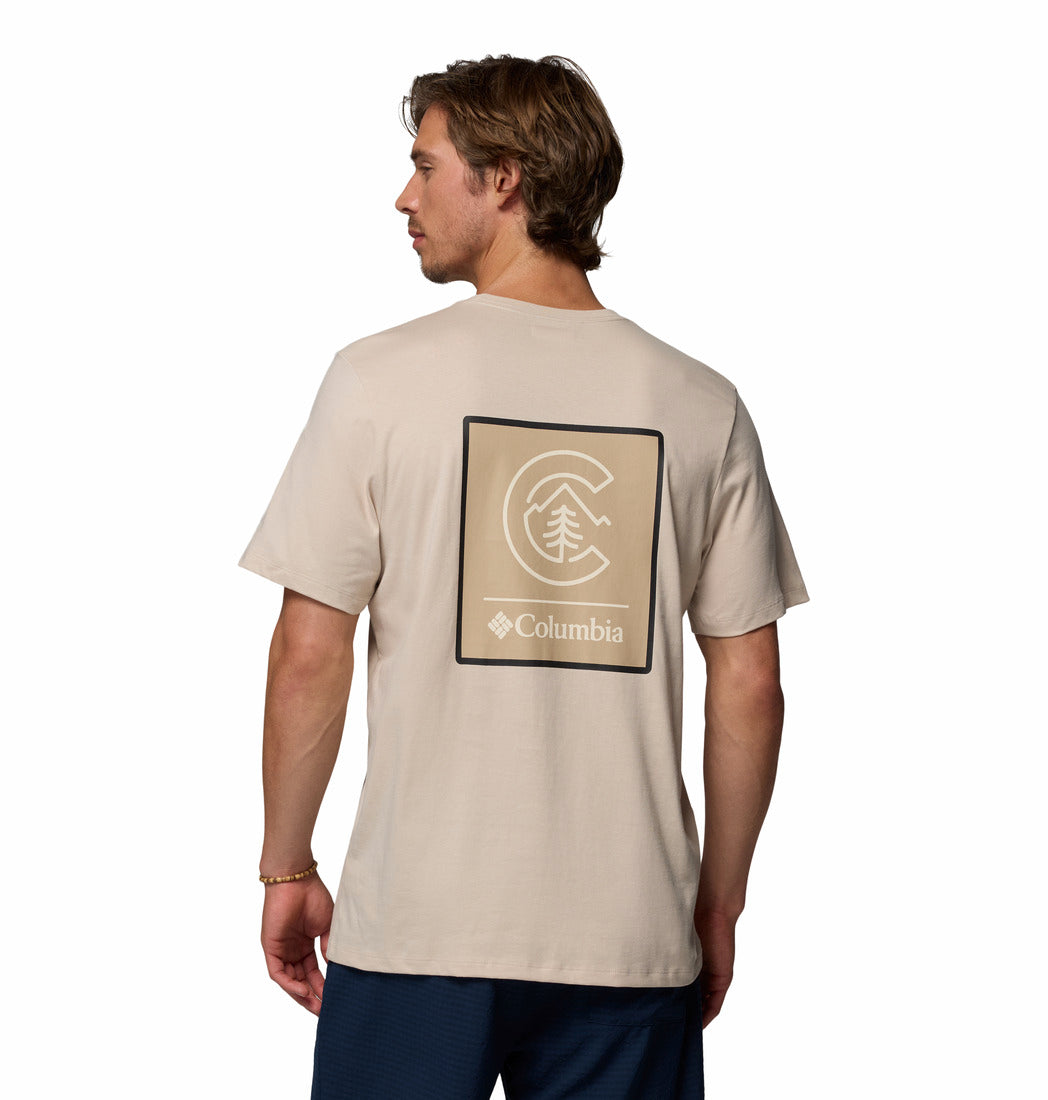 Camiseta Csc Logo Back Tee Hombre
