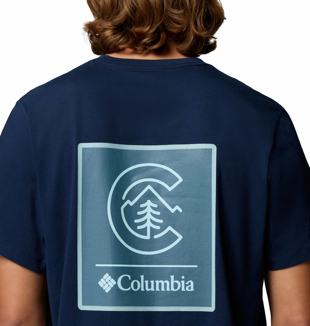 Camiseta Csc Logo Back Tee Hombre