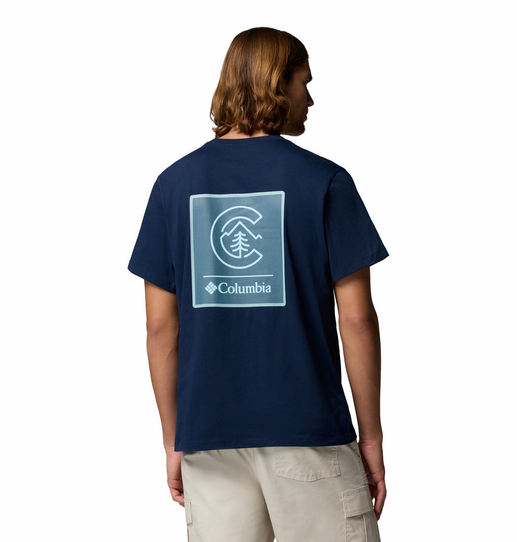 Camiseta Csc Logo Back Tee Hombre