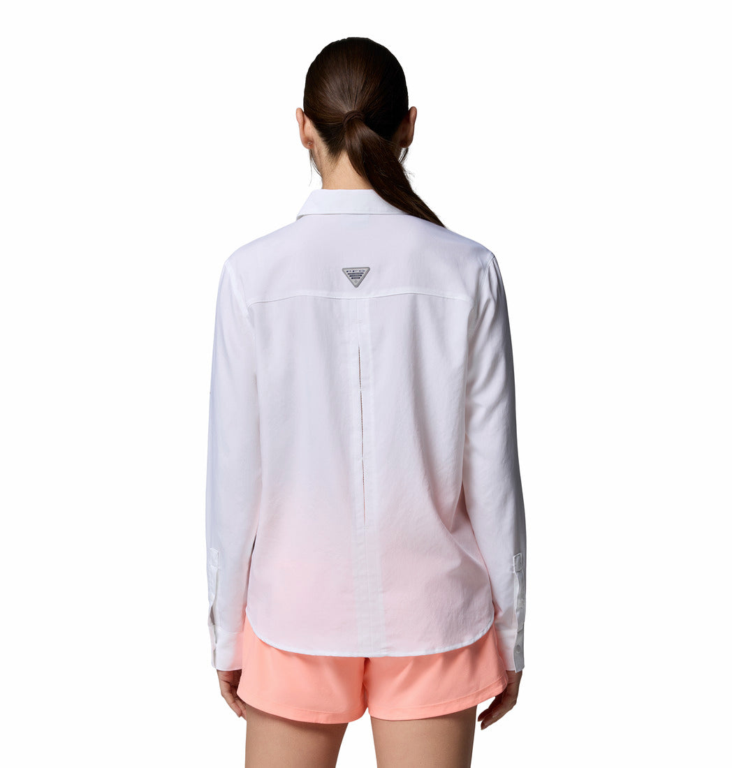 Camisa De Manga Larga Pfg Castback™ Woven Para Mujer