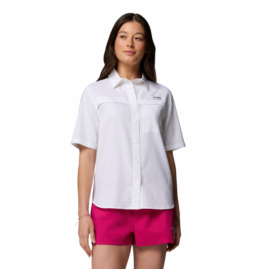 Camisa De Manga Larga Pfg Castback™ Woven Para Mujer