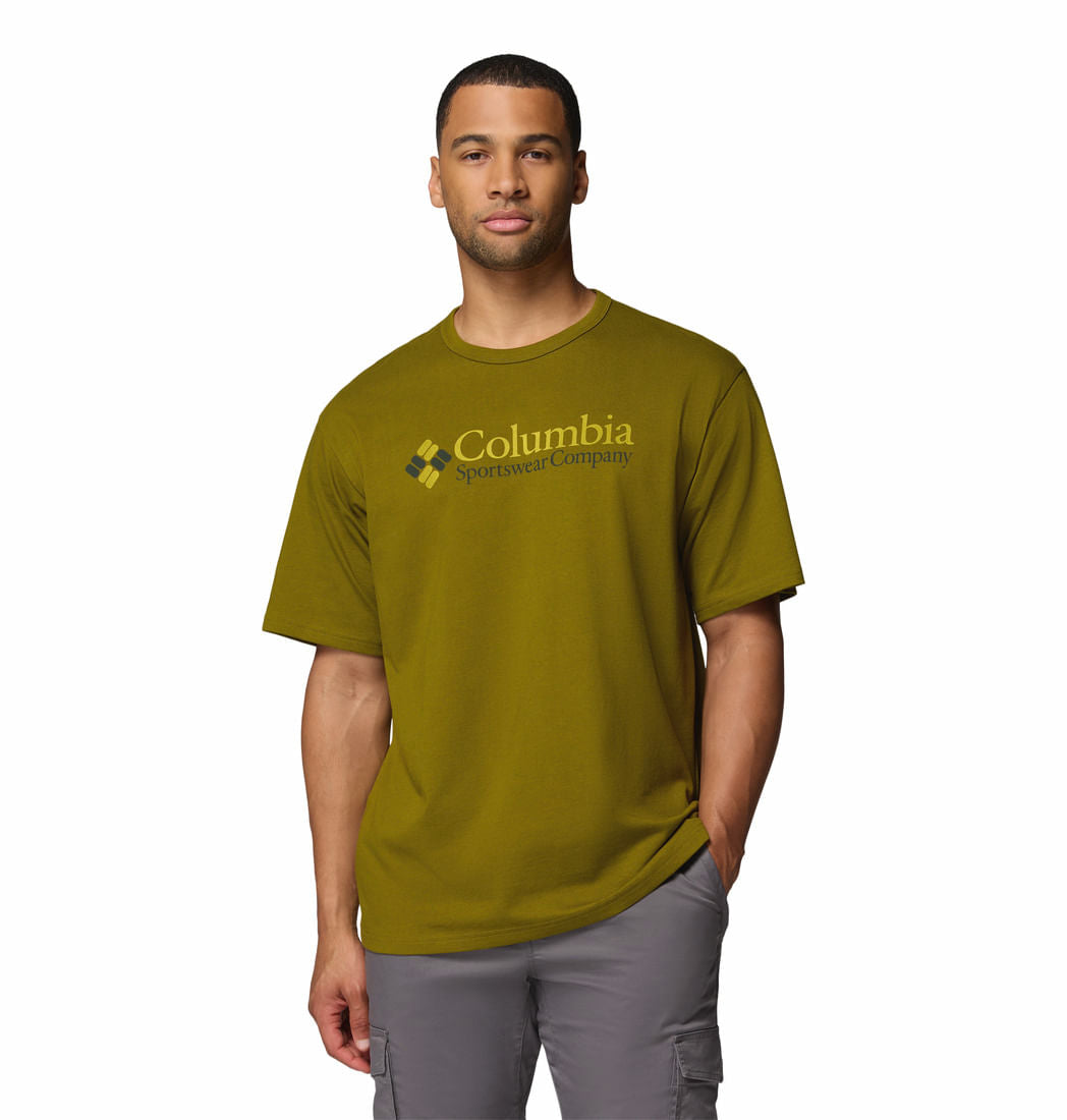 Camiseta Csc Heavyweight Logo Hombre