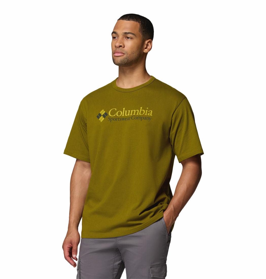 Camiseta Csc Heavyweight Logo Hombre