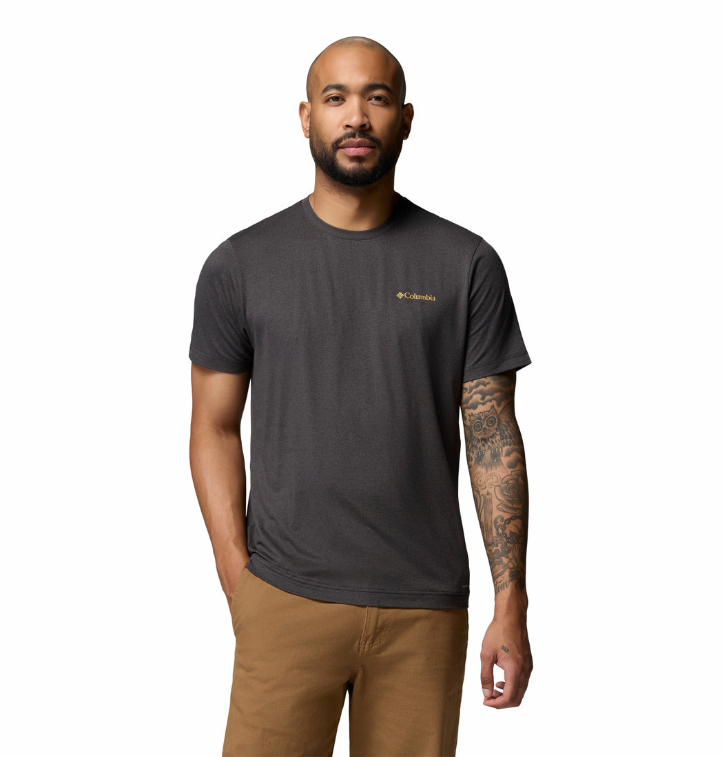 Camiseta Técnica Con Estampado En La Espalda Parsons Point™ De Columbia Para Hombre