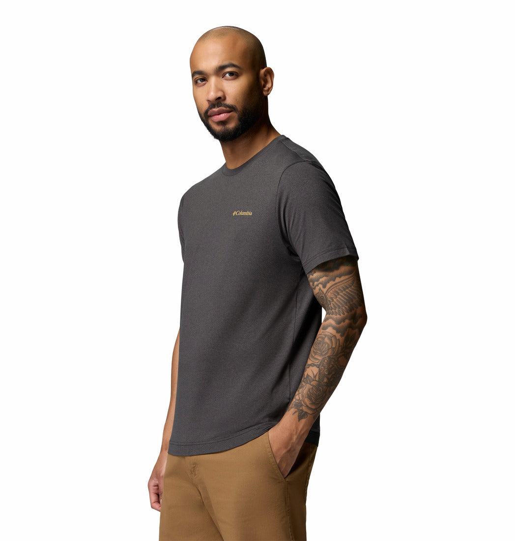 Camiseta Técnica Con Estampado En La Espalda Parsons Point™ De Columbia Para Hombre
