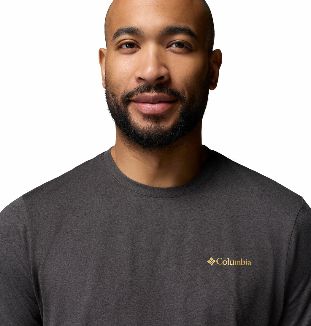 Camiseta Técnica Con Estampado En La Espalda Parsons Point™ De Columbia Para Hombre