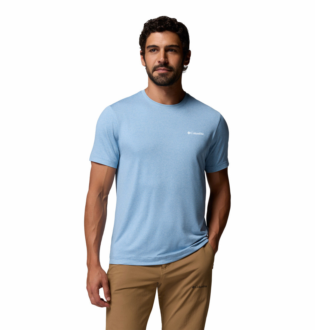 Camiseta Técnica Con Estampado En La Espalda Parsons Point™ De Columbia Para Hombre