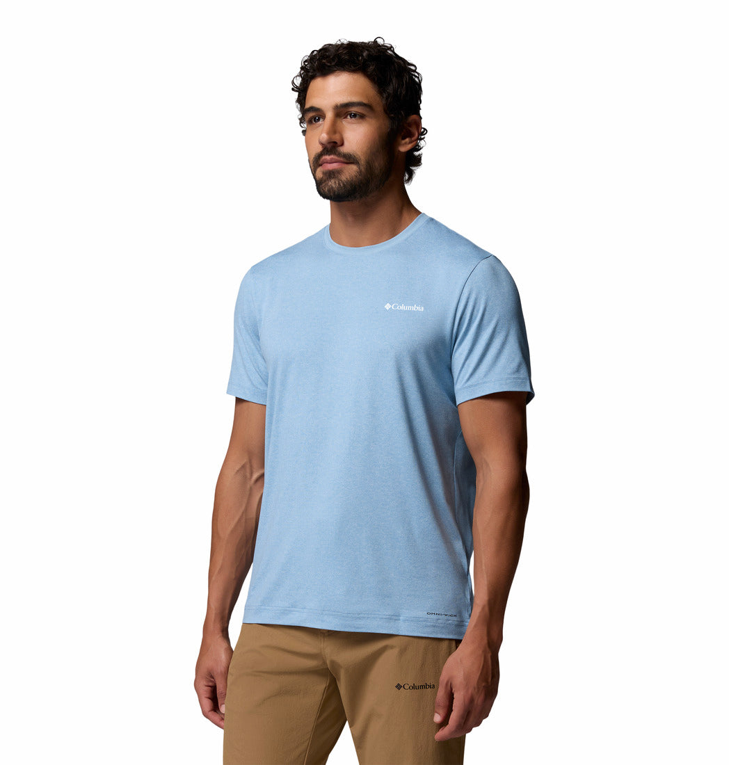 Camiseta Técnica Con Estampado En La Espalda Parsons Point™ De Columbia Para Hombre