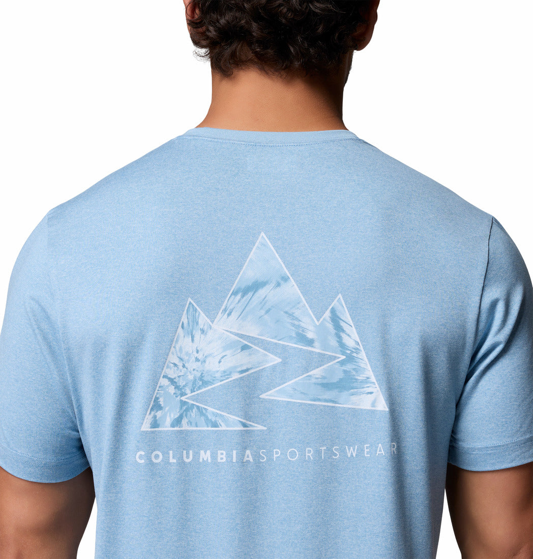 Camiseta Técnica Con Estampado En La Espalda Parsons Point™ De Columbia Para Hombre