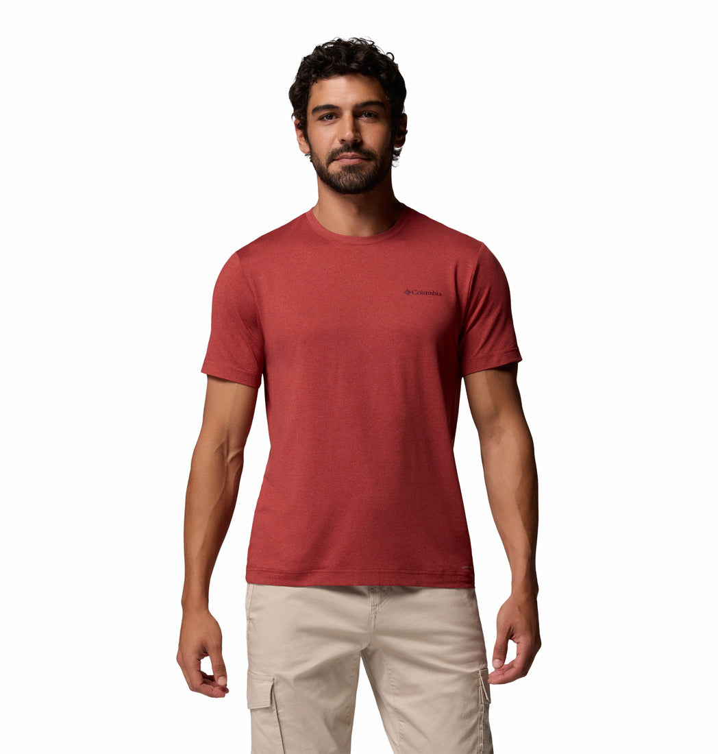 Camiseta Técnica Con Estampado En La Espalda Parsons Point™ De Columbia Para Hombre