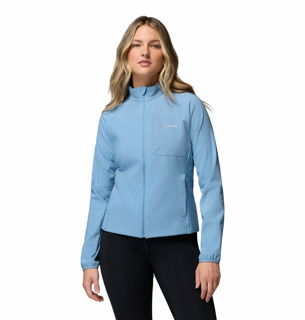 Forro Polar Superior Summit™ Grid Cierre Completo Para Mujer