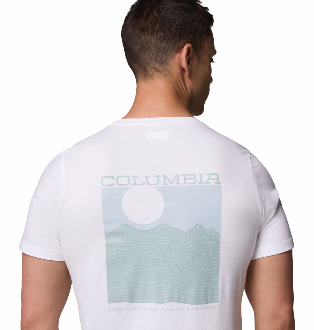 Camiseta Rapid Ridge Back Gra Hombre